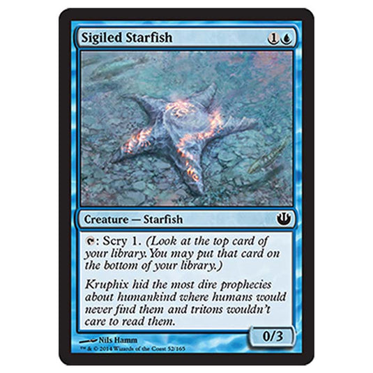 Magic the Gathering - Journey into Nyx - Sigiled Starfish (Holo) - 52/165