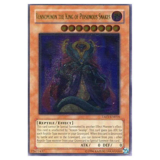 Yu-Gi-Oh! - Tactical Evolution - Vennominon the King of Poisonous Snakes (Ultimate Rare) TAEV-EN014