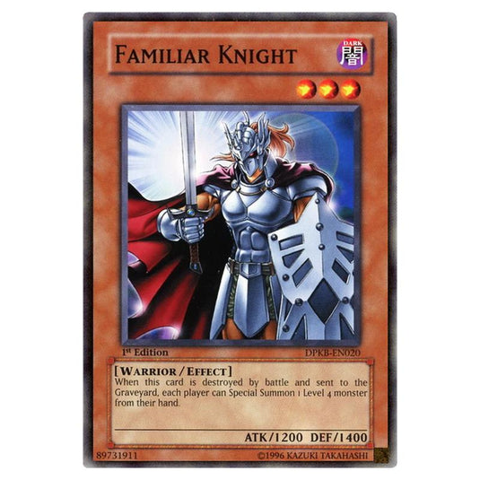 Yu-Gi-Oh! - Duelist Pack - Kaiba - Familiar Knight (Common) DPKB-EN020