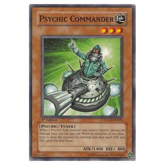 Yu-Gi-Oh! - The Duelist Genesis - Psychic Commander (Common) TDGS-EN020