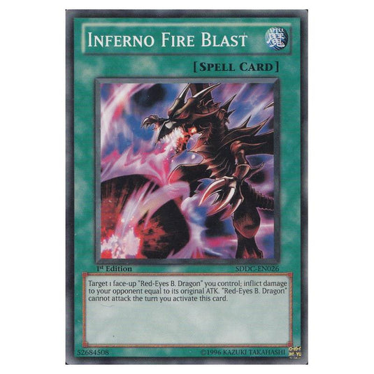 Yu-Gi-Oh! - Dragons Collide Structure Deck - Inferno Fire Blast (Common) SDDC-EN026