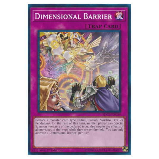Yu-Gi-Oh! - Structure Deck - Cyberse Link - Dimensional Barrier (Common) SDCL-EN039