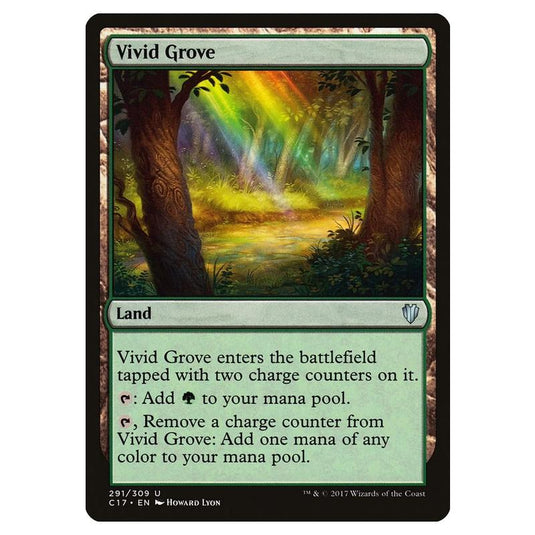 Magic The Gathering - Commander 2017 - Vivid Grove - 291/309