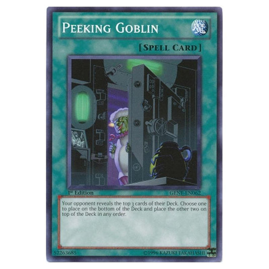 Yu-Gi-Oh! - Generation Force - Peeking Goblin (Common) GENF-EN062