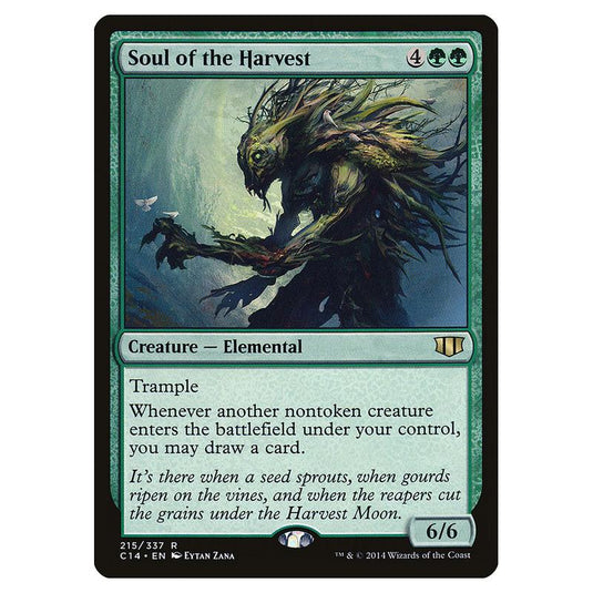 Magic The Gathering - Commander 2014 - Soul Of The Harvest - 215