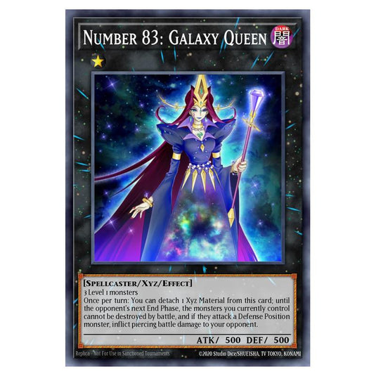 Yu-Gi-Oh! - Star Pack 2013 - Number 83: Galaxy Queen (Starfoil Rare) SP13-EN028