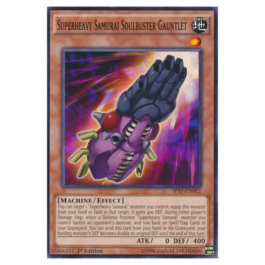 Yu-Gi-Oh! - Star Pack Battle Royal - Superheavy Samurai Soulbuster Gauntlet (Common) SP17-EN012