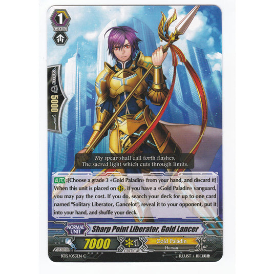 CFV - Infinite Rebirth - Sharp Point Liberator Gold Lancer - 53/102