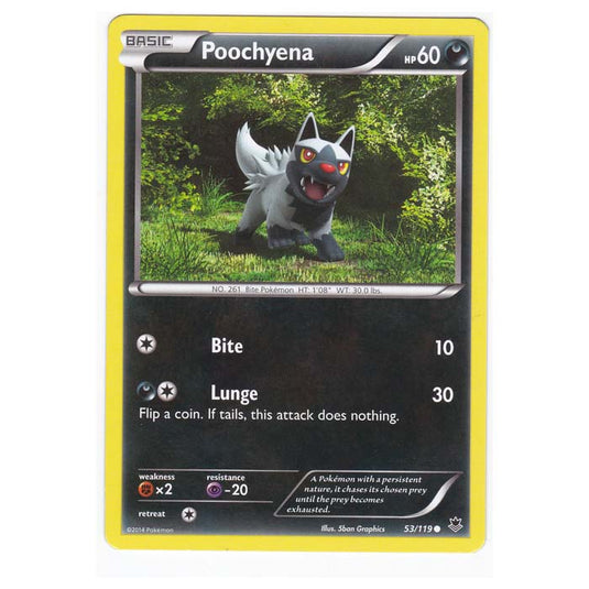 Pokemon - XY Phantom Forces - Poochyena - 53/119