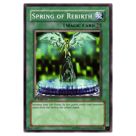 Yu-Gi-Oh! - Legacy of Darkness - Spring of Rebirth (Common) LOD-076