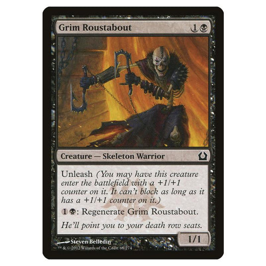 Magic The Gathering - Return To Ravnica - Grim Roustabout - 68/274 (Foil)