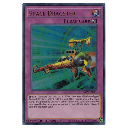 Yu-Gi-Oh! - Invasion - Vengeance Sneak Peek Participation Card - Space Dragster (Ultra Rare) INOV-ENSP1