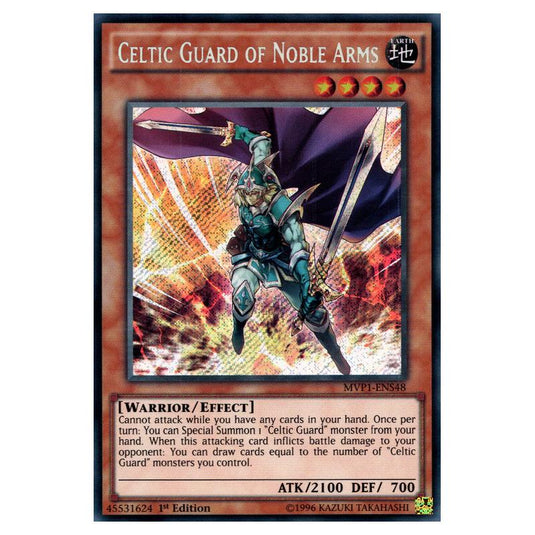 Yu-Gi-Oh! - Yu-Gi-Oh! The Dark Side of Dimensions Movie Pack Secret Edition - Celtic Guard of Noble Arms (Secret Rare) MVP1-ENS48