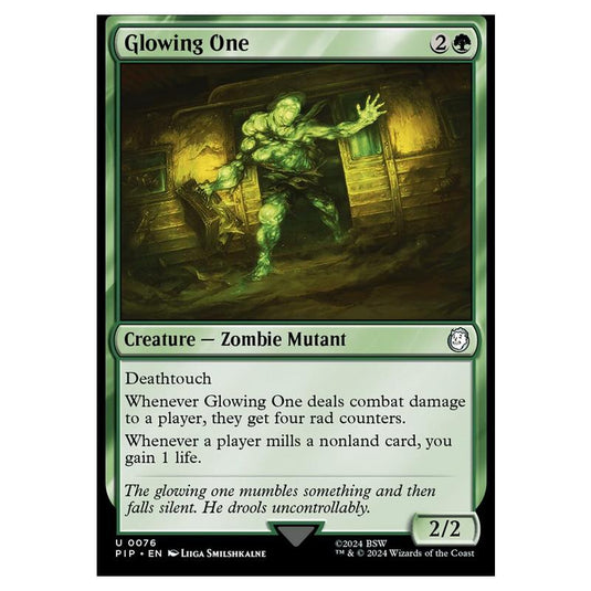 Magic The Gathering - Universes Beyond - Fallout - Glowing One - 0076
