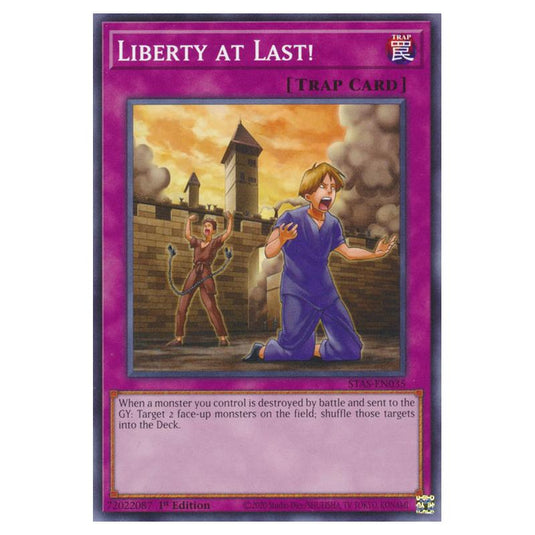 Yu-Gi-Oh! - 2-Player Starter Set - Liberty at Last! (Common) STAS-EN035