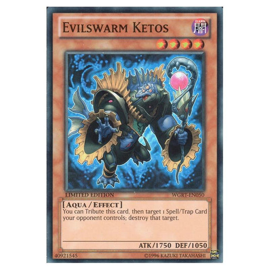 Yu-Gi-Oh! - War of the Giants Reinforcements - Evilswarm Ketos (Super Rare) WGRT-EN050