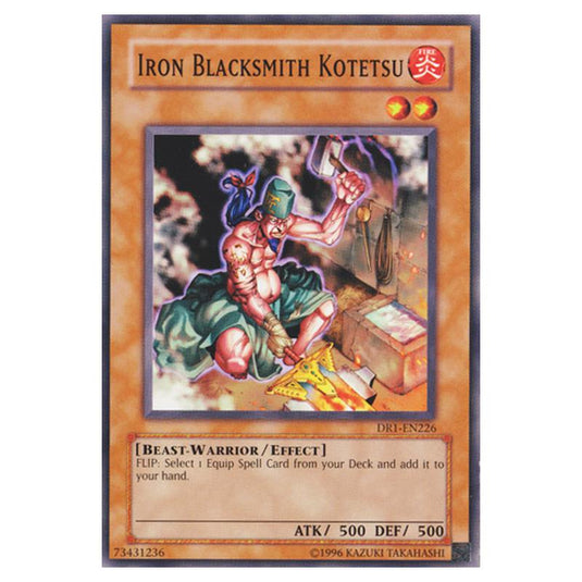 Yu-Gi-Oh! - Dark Revelation Volume 1 - Iron Blacksmith Kotetsu (Common) DR1-EN226