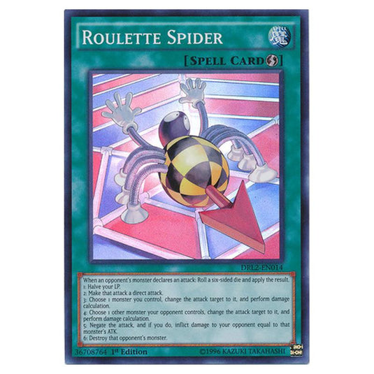 Yu-Gi-Oh! - Dragons of Legend 2 - Roulette Spider (Super Rare) DRL2-EN014