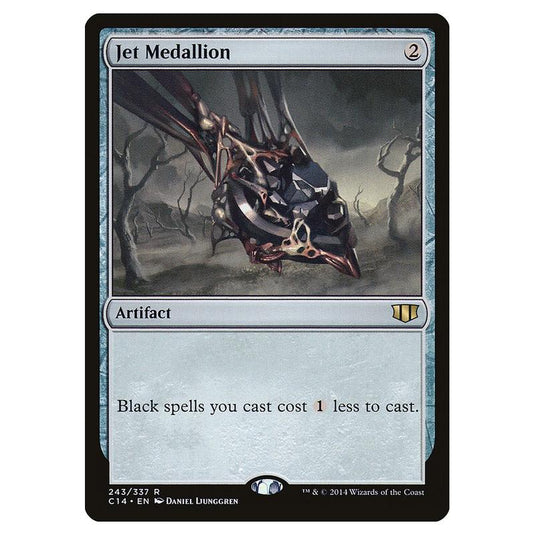 Magic The Gathering - Commander 2014 - Jet Medallion - 243