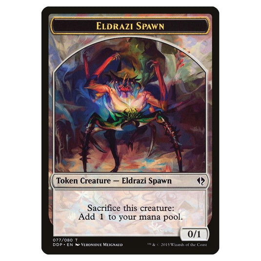 Magic the Gathering - Duel Decks: Zendikar vs. Eldrazi - Eldrazi Spawn - 77