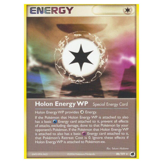 Pokemon - EX Dragon Frontiers - Holon Energy WP - 086