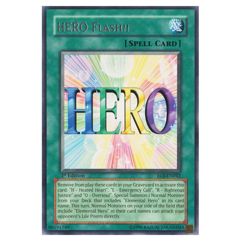 Yu-Gi-Oh! - Enemy of Justice - Hero Flash!! (Rare) EOJ-EN042