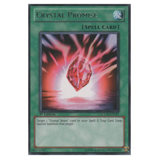 Yu-Gi-Oh! - Legendary Collection 2 - The Duel Academy Years Mega Pack - Crystal Promise (Rare) LCGX-EN167