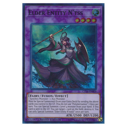 Yu-Gi-Oh! - 2017 Mega-Tins - Elder Entity N'tss (Super Rare) CT14-EN009
