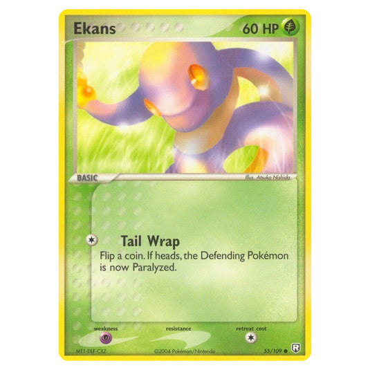 Pokemon - EX Team Rocket Returns - Ekans - 055/109