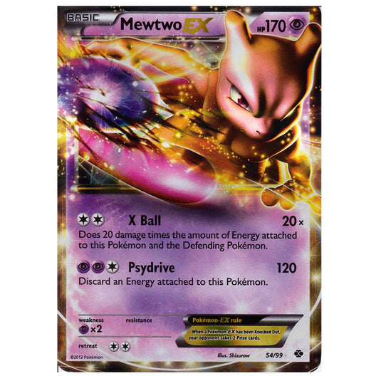 Pokemon - Black & White - Next Destinies - Mewtwo EX 54/99