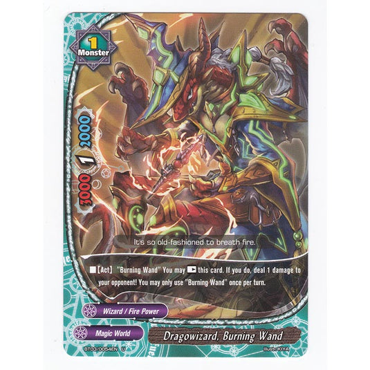 Future Card Buddyfight - Drums Adventures - Dragowizard, Burning Wand - 54/105