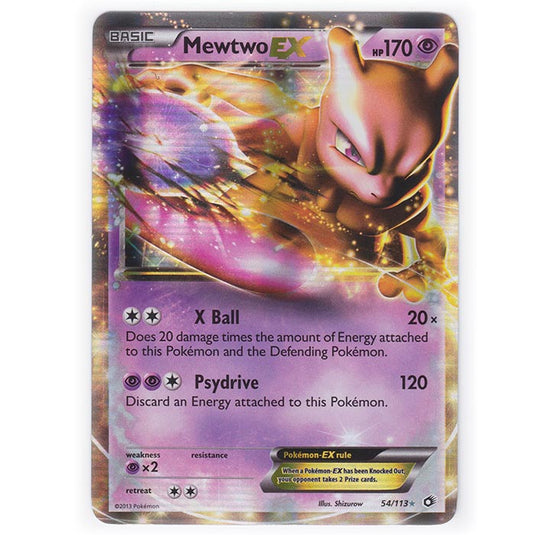 Pokemon - Black & White - Legendary Treasures - Mewtwo-EX - 54/113