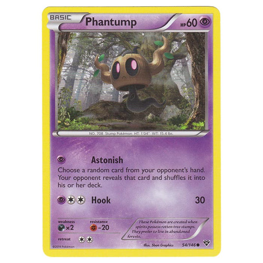 Pokemon - XY Base Set - Phantump - 54/146