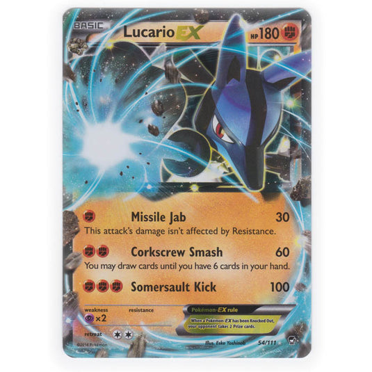 Pokemon - XY Furious Fists - LucarioEX - 54/111