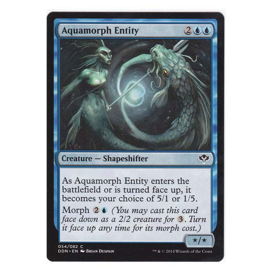 Magic the Gathering - Speed VS Cunning - Aquamorph Entity - 54/82