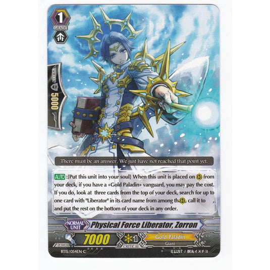 CFV - Infinite Rebirth - Physical Force Liberator Zorron - 54/102