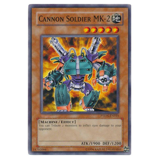 Yu-Gi-Oh! - Phantom Darkness - Cannon Soldier MK-2 (Common) PTDN-EN035