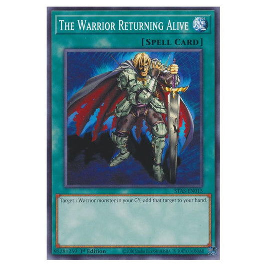 Yu-Gi-Oh! - 2-Player Starter Set - The Warrior Returning Alive (Common) STAS-EN015