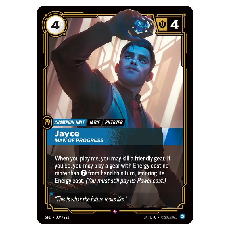 Riftbound: League of Legends TCG - Spiritforged - Jayce - Man of Progr
