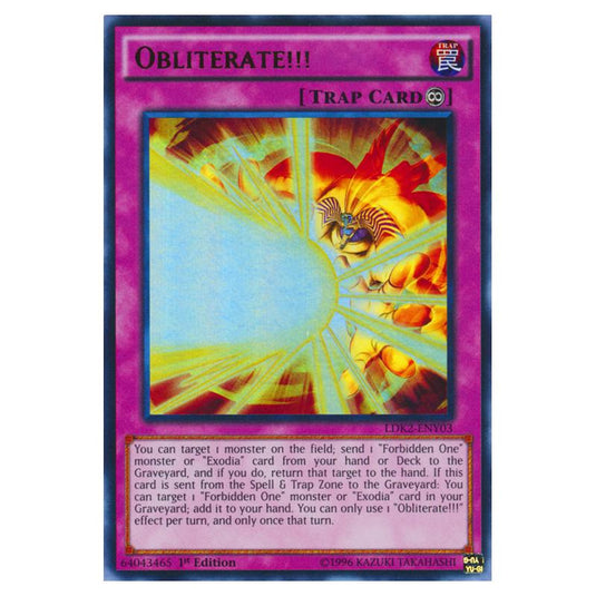 Yu-Gi-Oh! - Legendary Decks II - Obliterate!!! (Ultra Rare) LDK2-ENY03
