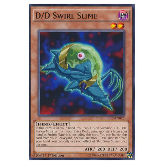 Yu-Gi-Oh! - Star Pack Battle Royal - D/D Swirl Slime (Common) SP17-EN026