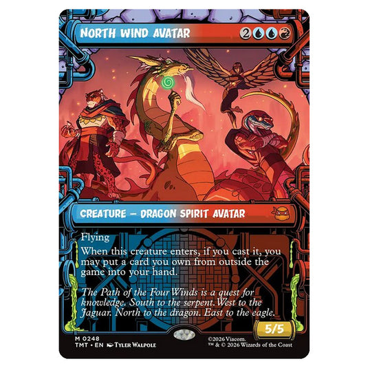 Magic The Gathering - Teenage Mutant Ninja Turtles - North Wind Avatar - 0248