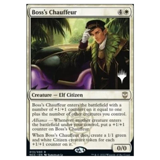 Magic The Gathering - Commander: Streets of New Capenna Promos - Boss's Chauffeur - 013/281