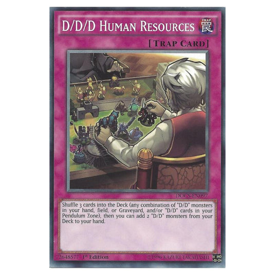 Yu-Gi-Oh! - Dimension of Chaos - D/D/D Human Resources (Common) DOCS-EN097