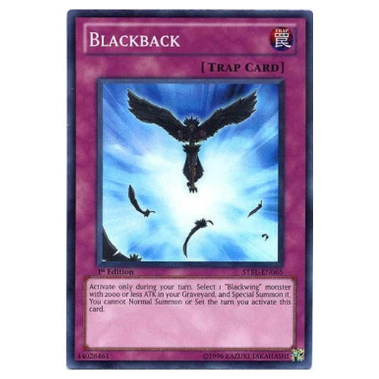 Yu-Gi-Oh! - Starstrike Blast - Blackback (Super Rare) - STBL-EN065