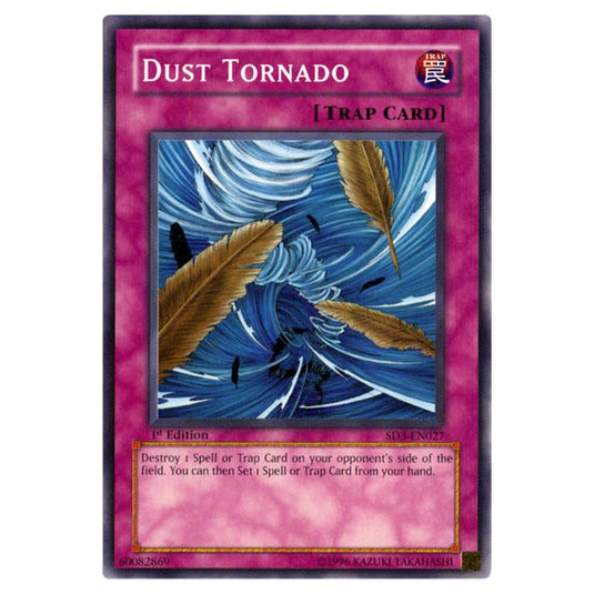 Yu-Gi-Oh! - Structure Deck - Blaze of Destruction - Dust Tornado (Common) SD3-EN027