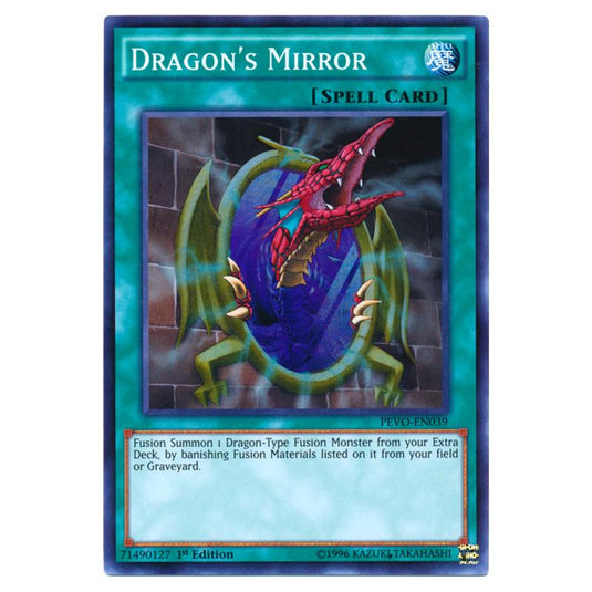 Yu-Gi-Oh! - Pendulum Evolution - Dragon's Mirror (Super Rare) PEVO-EN039