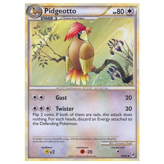 Pokemon - Call of Legends - Pidgeotto 48/95