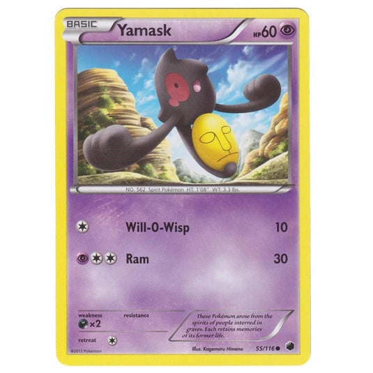 Pokemon - Black & White - Plasma Freeze - Yamask - 55/116