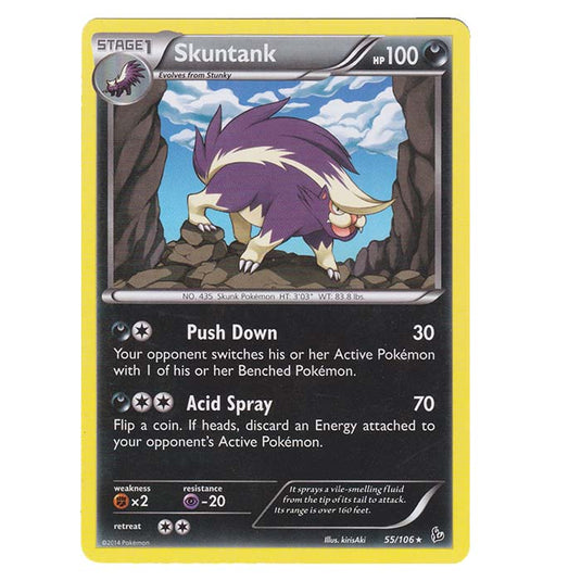 Pokemon - XY - Flashfire - Skuntank - 55/106